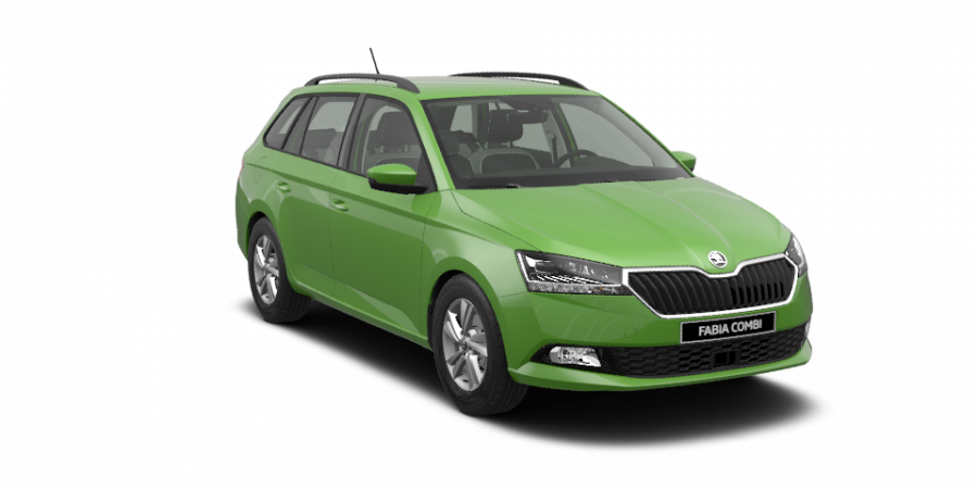 Škoda Fabia, 1,0 TSI 81 kW 6-stup. mech., barva zelená