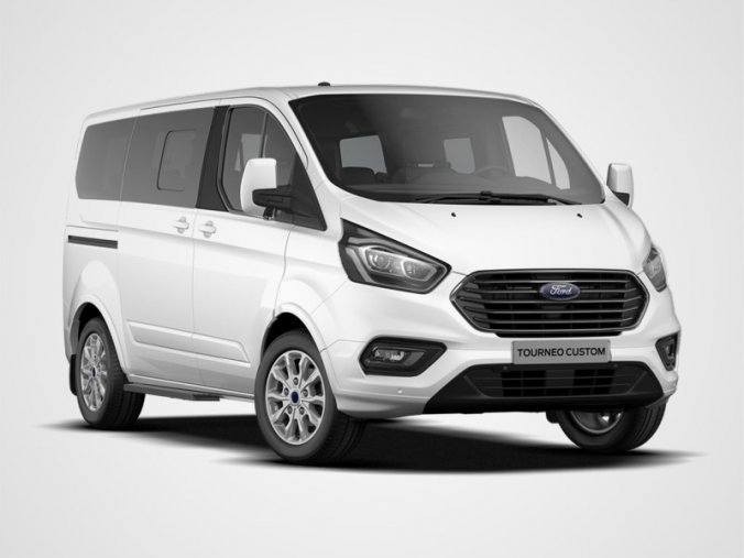 Ford Tourneo Custom, 2.0 EcoBlue, barva bílá