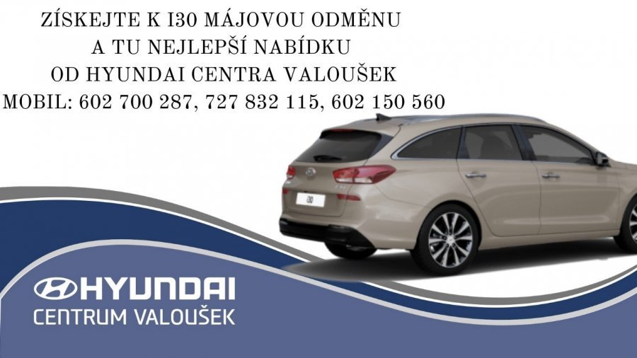 Hyundai i30, 1,0 T-GDI 88 kW (95 NAT) 6 st. man, barva bílá