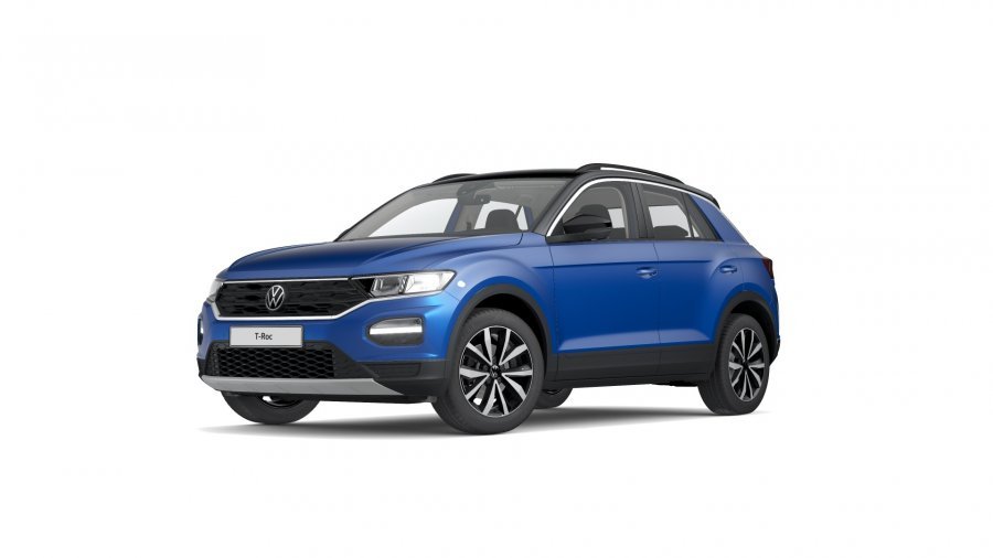 Volkswagen T-Roc, T-Roc Maraton Edition 1,5 TSI ACT 7DSG, barva modrá