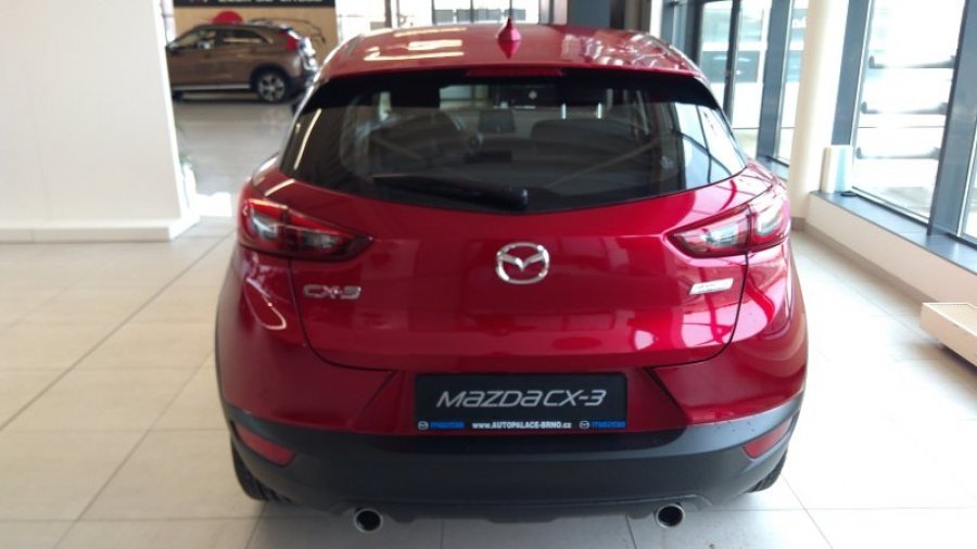 Mazda CX-3, 2,0 121k, barva červená