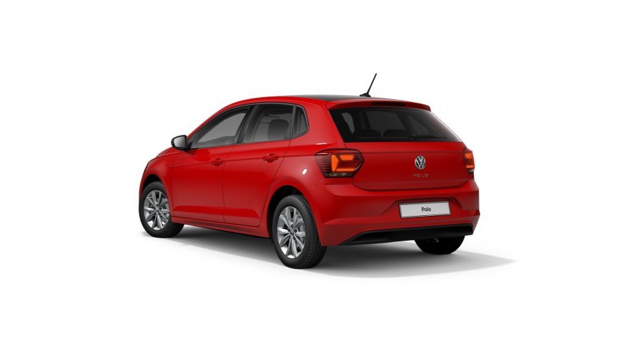 Volkswagen Polo, Polo Highline 1,0 TSI 7DSG, barva červená