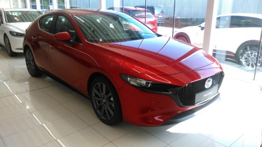 Mazda 3, Skyactiv G150 M/T AKCE EXCLUSIVE, barva červená