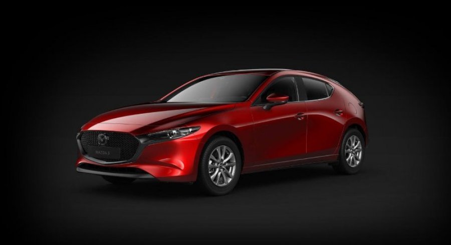 Mazda 3, Skyactiv-G122, barva červená