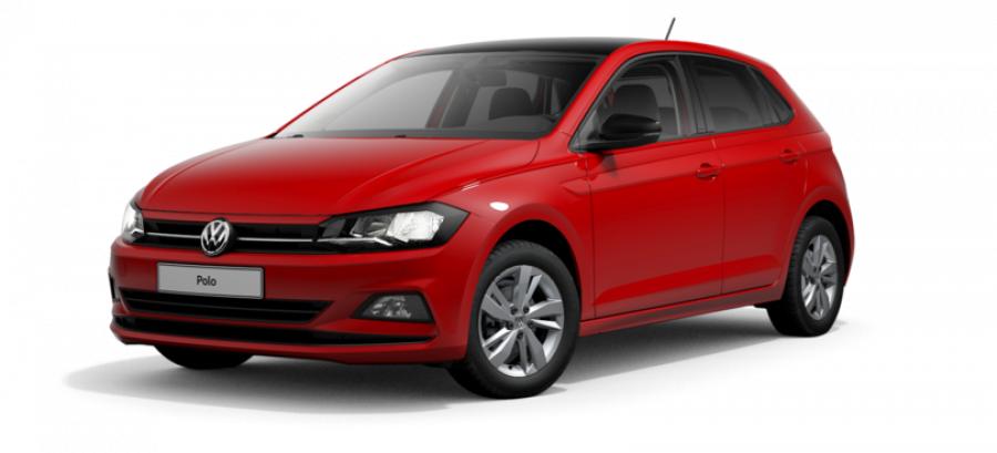 Volkswagen Polo, Maraton Ed. 1,0 TSI 5G, barva červená