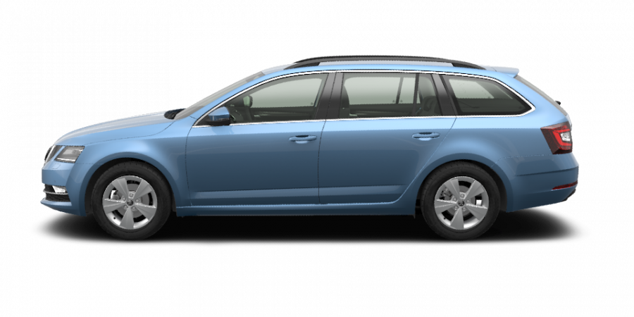 Škoda Octavia, 1,5 TSI 110 kW 6-stup. mech., barva modrá