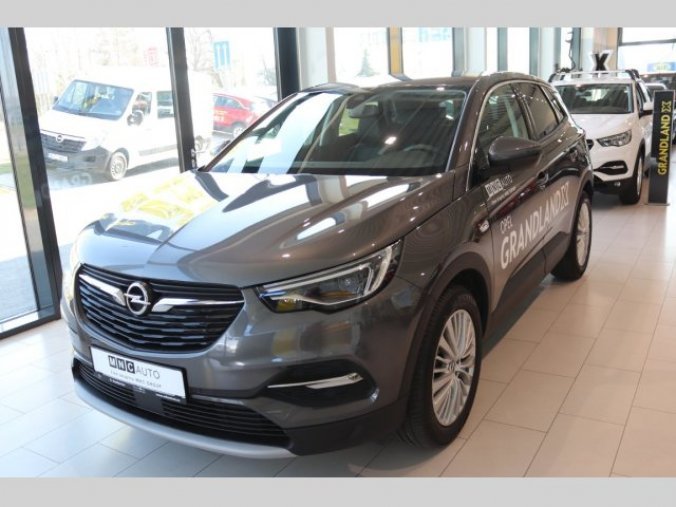 Opel Grandland X, Innovation 1.2 Turbo 96kw, barva šedá