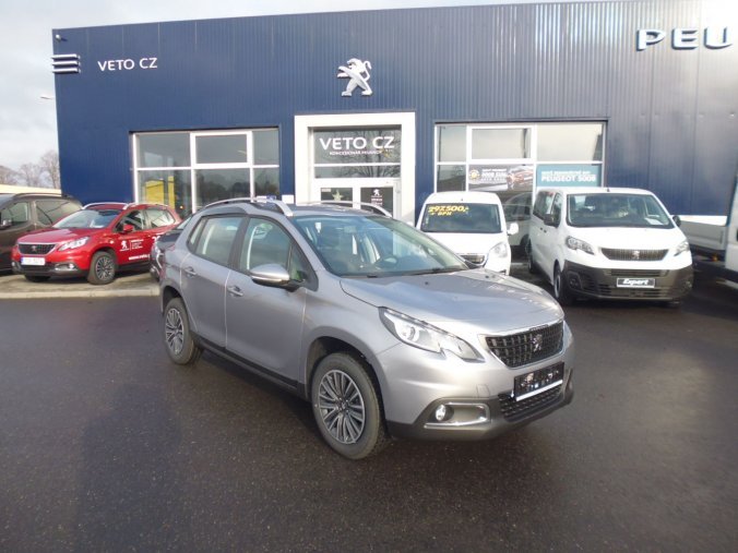 Peugeot 2008, ACTIVE 1,2 PureTech 110k + paket CITY, barva červená