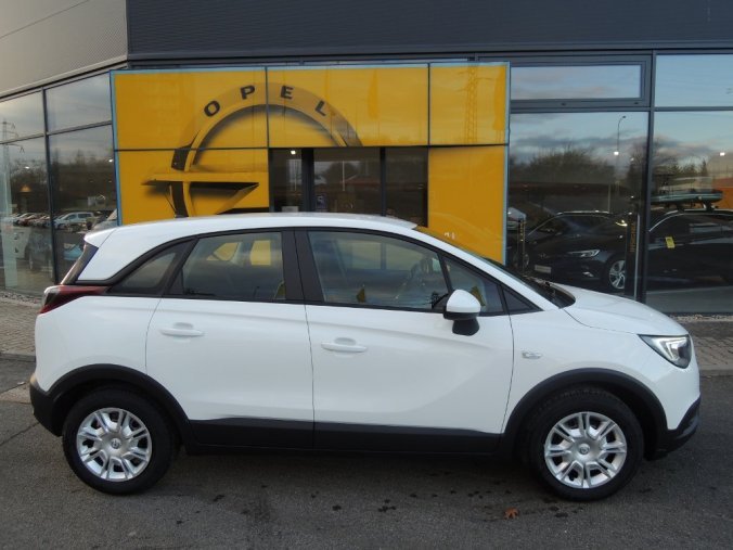 Opel Crossland X, SMILE 1.2T 81kW/110k MT6, barva bílá