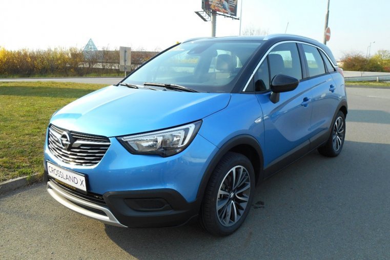 Opel Crossland X, 1.2 Turbo Automat Innovation, barva modrá