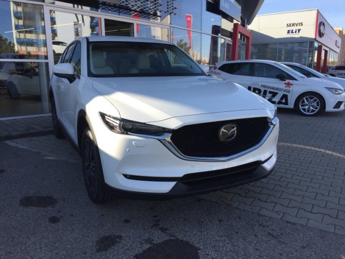 Mazda CX-5, 2,5 Skyactiv-G194 A/T AWD, barva bílá