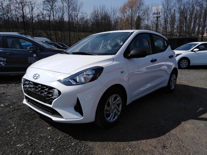 Hyundai i10, 1,0i 49 kW (95 NAT) 5 st. aut, barva bílá