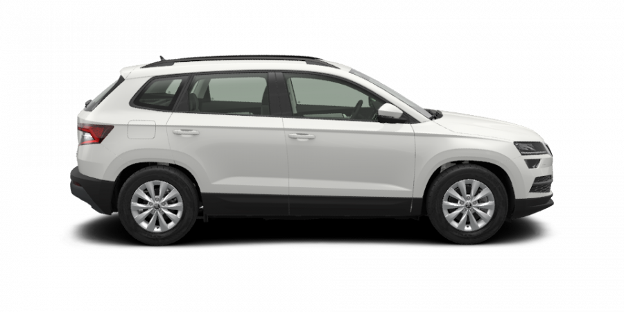 Škoda Karoq, 1,6 TDI 85 kW 6-stup. mech., barva bílá