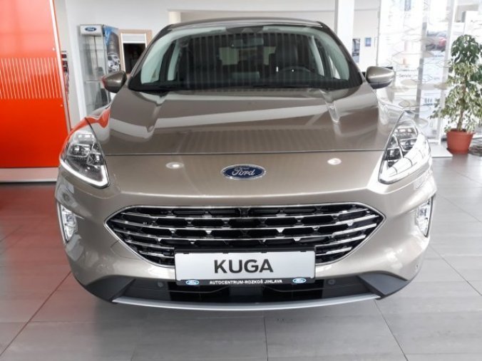 Ford Kuga, Titanium X, 5dveřová, 2.0 EcoBlue (mHEV) 110 kW/150 k, 6st. manuální, barva stříbrná