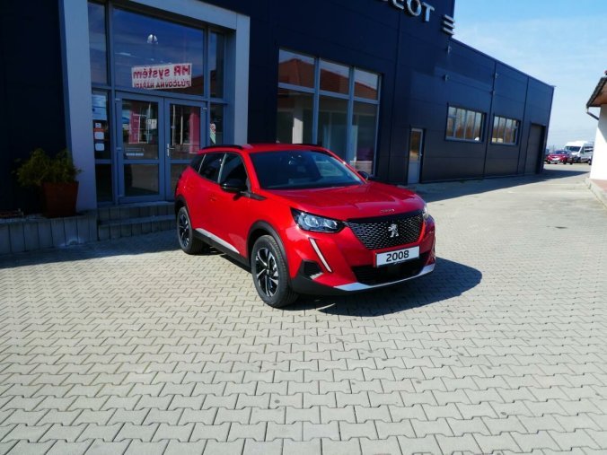 Peugeot 2008, Peugeot 2008 ALLURE 1.2 PureTech 130 MAN6, barva červená