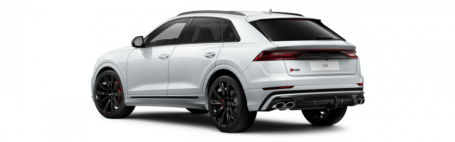 Audi Q8, SQ8 TFSI 373 kW quattro, barva bílá