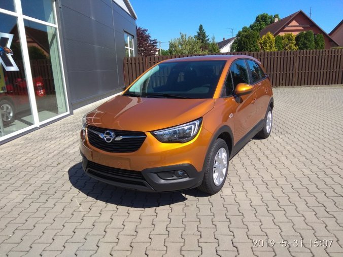 Opel Crossland X, INNOVATION 1.2 TURBO 81kW, barva oranžová