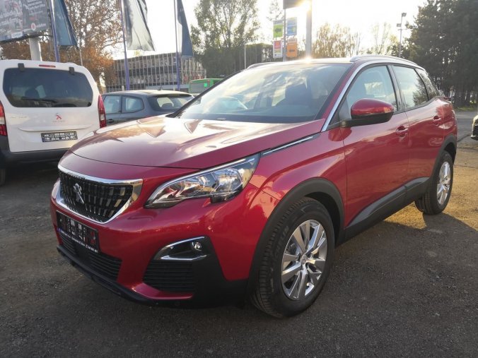 Peugeot 3008, ACTIVE 1.2 PureTech 130k MAN6, barva červená