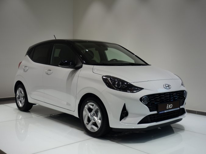 Hyundai i10, 1,0i 49 kW (95 NAT) 5 st. man, barva bílá