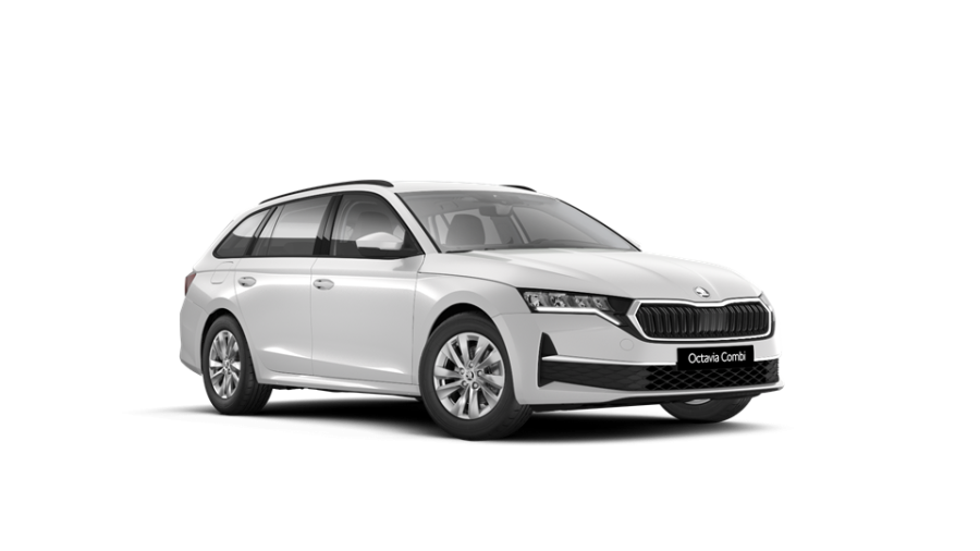 Škoda Octavia, 1,5 TSI m-HEV 110 kW 7-stup. automat., barva bílá