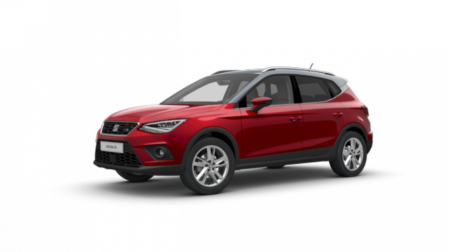 Seat Arona, FR 1.0 TGI 90k CNG, barva červená