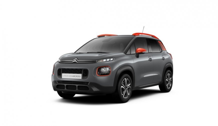 Citroën C3 Aircross, 1.2 PureTech 82, barva šedá