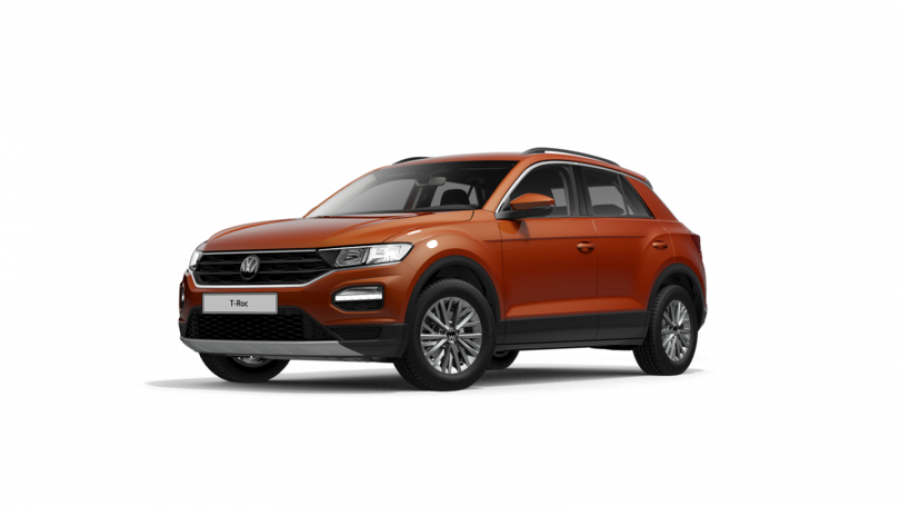 Volkswagen T-Roc, Maraton Edition 1,5 TSI ACT 6G, barva oranžová