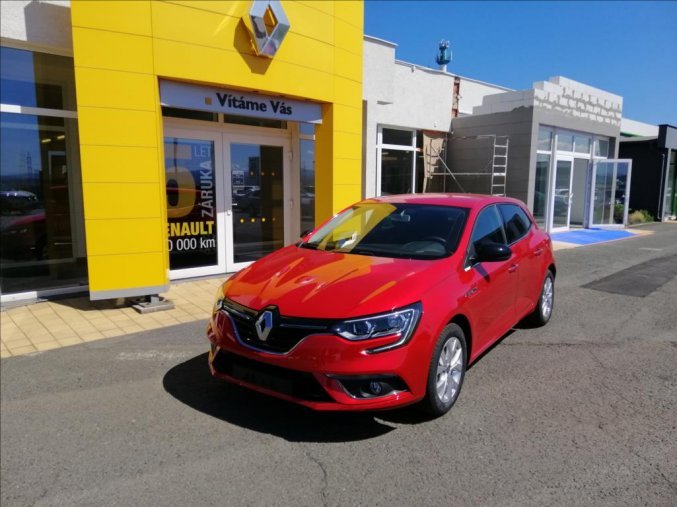 Renault Mégane, 1,3   TCe 115 LIMITED PLUS, barva červená