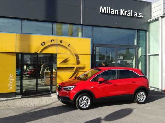 Opel Crossland X, Innovation 1.2T 81kW MT6, barva červená