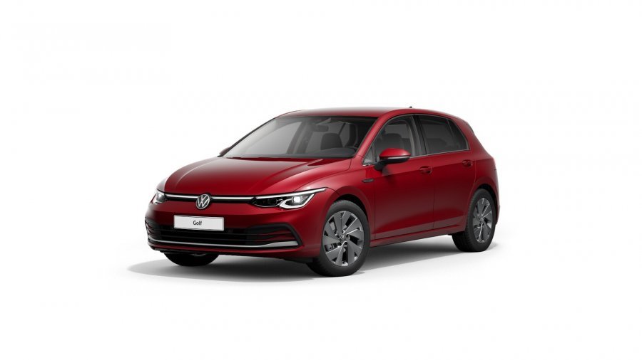 Volkswagen Golf, Golf Style 1,5 TSI 6G, barva červená