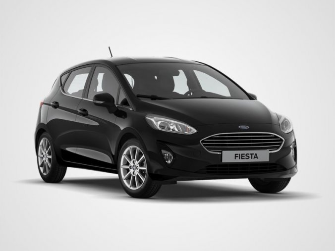 Ford Fiesta, 1.0 EcoBoost, barva černá