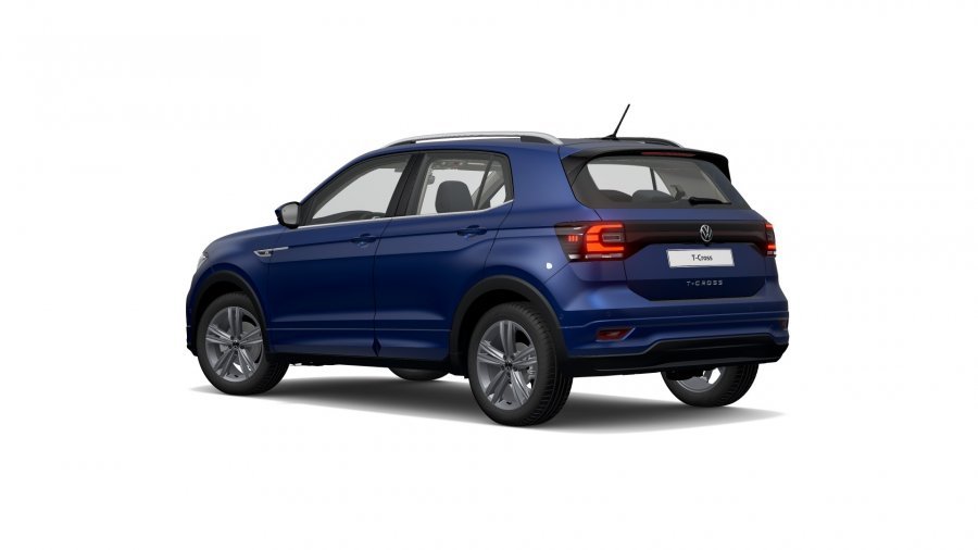 Volkswagen T-Cross, T-Cross Style 1,0 TSI 81 kW 7DSG, barva modrá