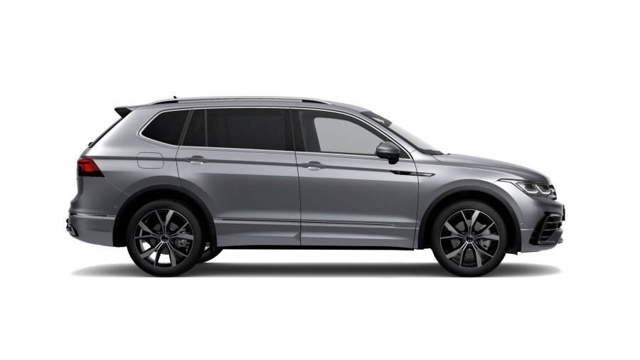 Volkswagen Tiguan Allspace, Allspace R-Line 2,0 TDI 147 kW 4M 7DSG, barva stříbrná