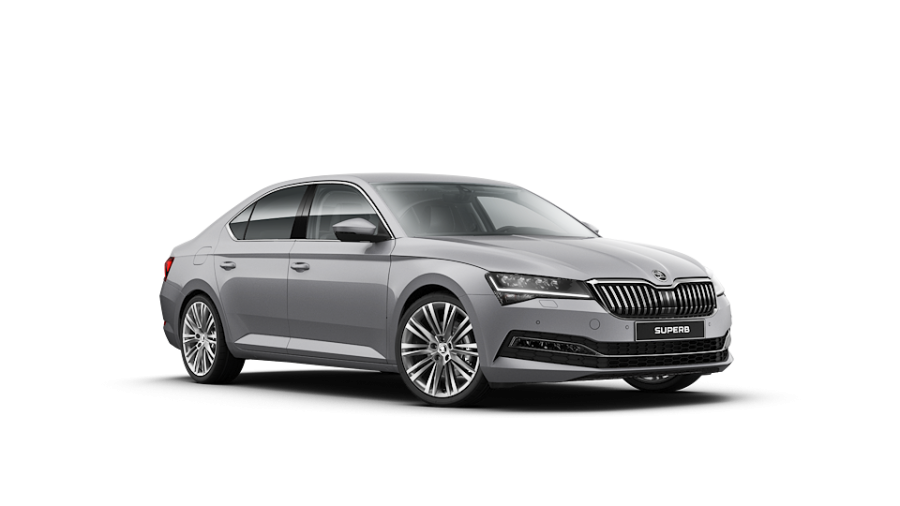 Škoda Superb, 2,0 TDI 147 kW 7-stup. automat. 4x4, barva stříbrná