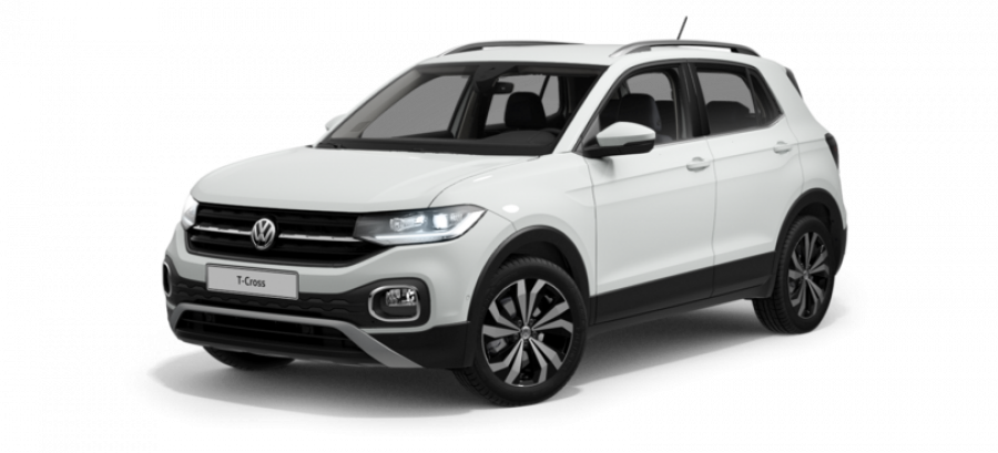 Volkswagen T-Cross, Style 1,0 TSI 85 kW 7DSG, barva bílá