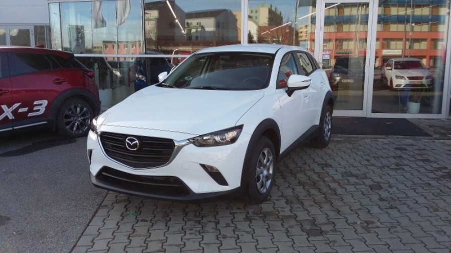 Mazda CX-3, 2,0 Skyactiv-G121, barva bílá