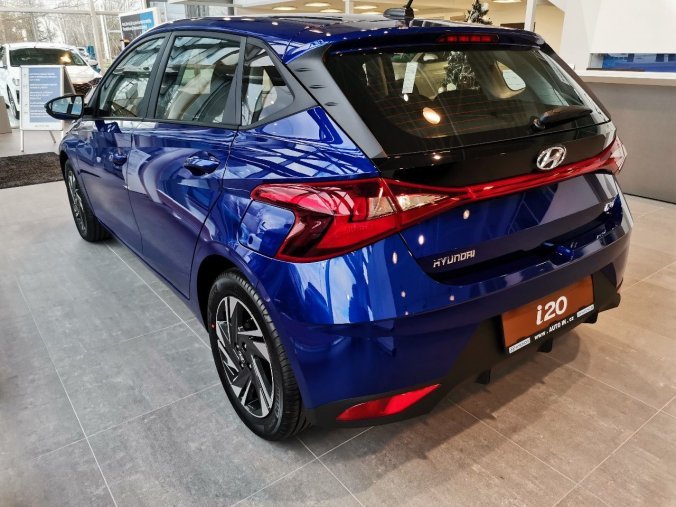 Hyundai i20, hatchback, Nová Comfort 1,2i 62 kW, barva modrá