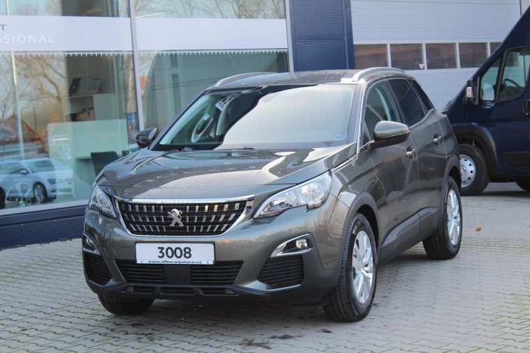 Peugeot 3008, ACTIVE 1.2 96kW, barva šedá