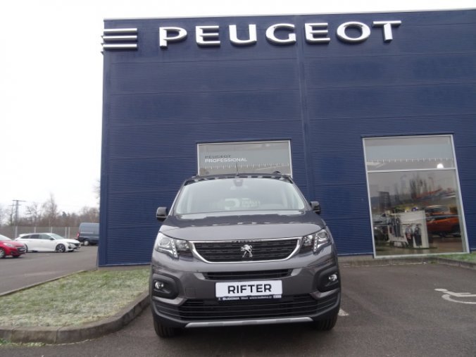 Peugeot Rifter, LONG ALLURE P. 7 míst 1.5BHDi, barva šedá