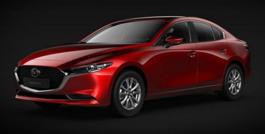 Mazda 3, 2.0 Skyactiv G122, barva červená