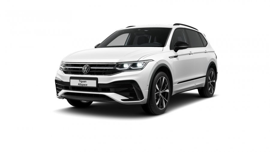 Volkswagen Tiguan Allspace, Allspace R-Line 2,0 TDI 147 kW 4M 7DSG, barva bílá