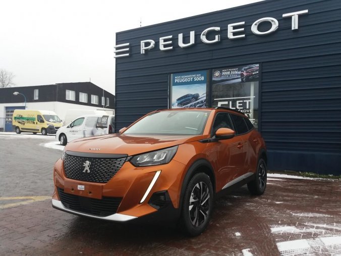 Peugeot 2008, ALLURE 1.2.PureTech 130k, barva oranžová