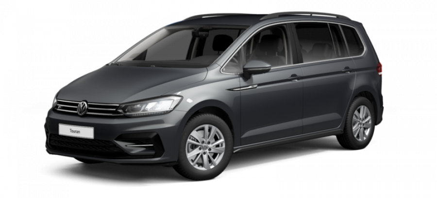 Volkswagen Touran, HL 2,0 TDI 7DSG, barva šedá