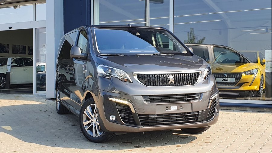 Peugeot Traveller, Active Standard BlueHDi 150 MAN6, barva šedá