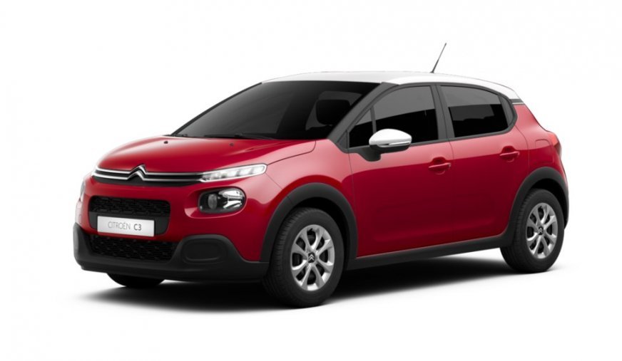 Citroën C3, 1.2 PureTech 82, barva červená