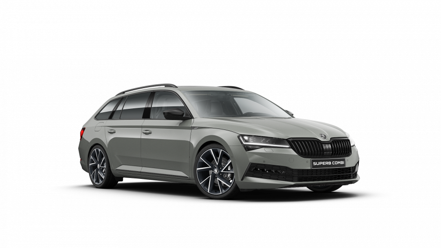 Škoda Superb, 2,0 TDI 147 kW 7-stup. automat. 4x4, barva šedá