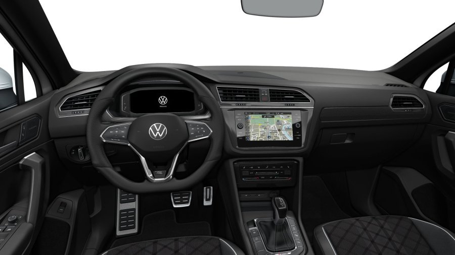 Volkswagen Tiguan Allspace, Allspace R-Line 2,0 TSI 140 kW 4M 7DSG, barva bílá