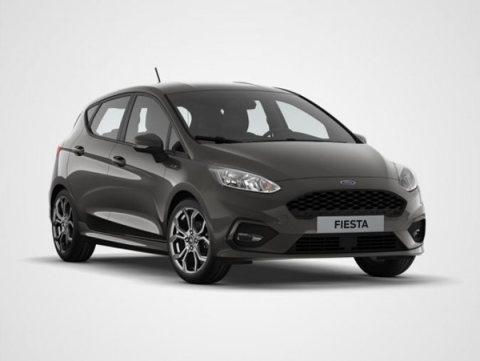 Ford Fiesta, 1.0 EcoBoost, barva šedá