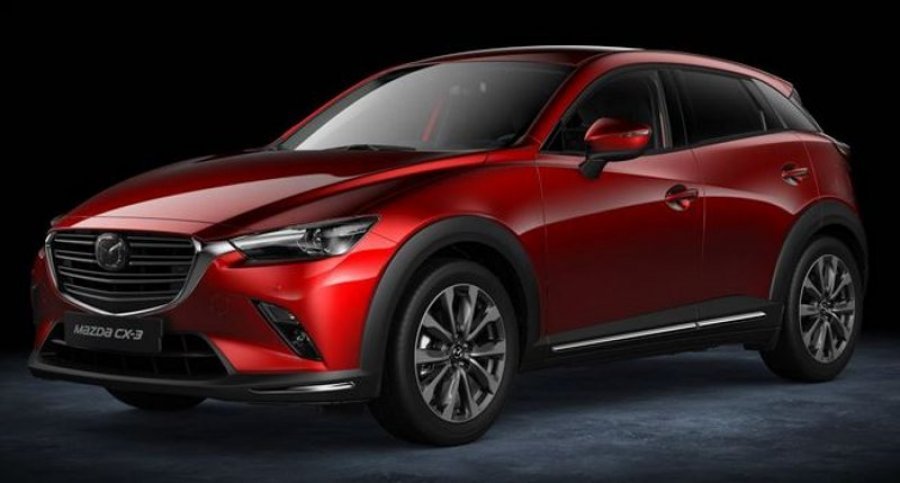 Mazda CX-3, 2.0 Skyactiv G150 AWD + NAVI, barva červená