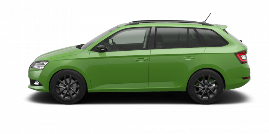 Škoda Fabia, 1,0 TSI 81 kW 6-stup. mech., barva zelená